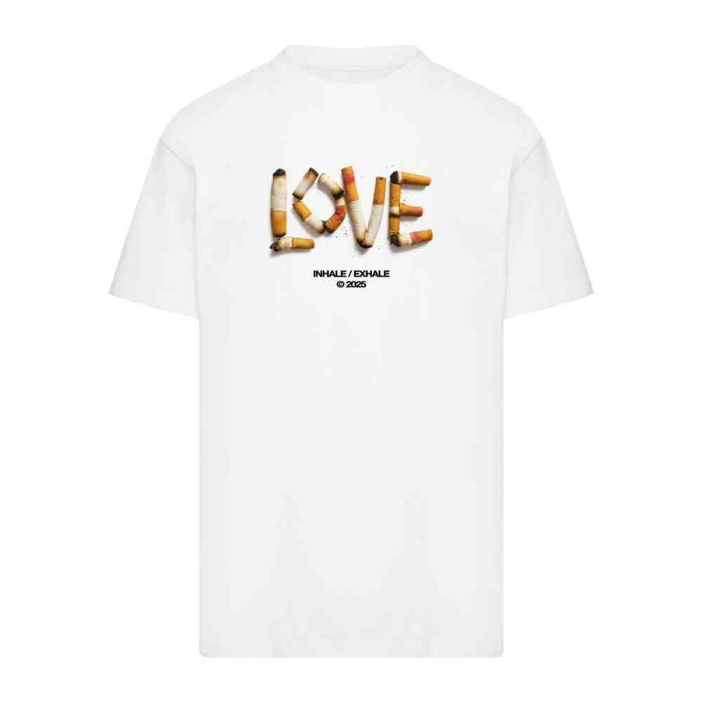 Mister Tee Upscale - Inhale Heavy Oversize Tshirt Homme - Blanc
